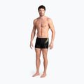 Pánske plavecké boxerky Arena Dive Swim Short black/soft green 2