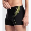 Pánske plavecké boxerky Arena Dive Swim Short black/soft green 4