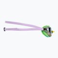 Plavecké okuliare Arena Python Mirror green/violet/green 3