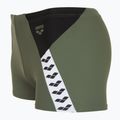 Pánske boxerky arena Stripe Swim Boxers Short sage/black/multi 3