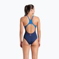 Dámske jednodielne plavky arena Foggy Dots Swim Pro Back navy / blue cosmo 3