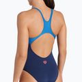 Dámske jednodielne plavky arena Foggy Dots Swim Pro Back navy / blue cosmo 5