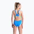 Arena Star Shaped Swim Tech L modré river/soft green/multi detské jednodielne plavky 7