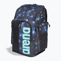 Plavecký batoh arena Spiky III 45 l Allover aqua 2