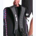 Plavecký batoh arena Spiky III 45 l Allover racing stripes 6