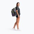 Plavecký batoh arena Spiky III 45 l Allover black/white 9