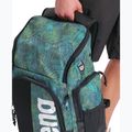 Plavecký batoh arena Spiky III 45 l Allover team energy green 5