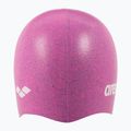 Plavecká čiapka arena Silicone Cap pink multi 4