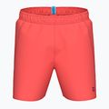 Pánske plavecké šortky arena Fundamentals Boxer R dark purple/calypso coral