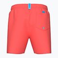 Pánske plavecké šortky arena Fundamentals Boxer R dark purple/calypso coral 2