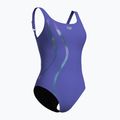 Dámske jednodielne plavky arena Ginevra Wing Back violet 3