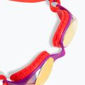 Detské plavecké okuliare arena Air Jr Mirror yellow copper/plum/bright coral 5