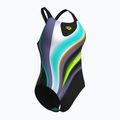 Dámske jednodielne plavky arena Water Fluids Swim Pro Back black multi/black 3