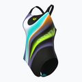 Dámske jednodielne plavky arena Water Fluids Swim Pro Back black multi/black 4