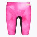 Pánske plavecké džemmery arena Tie-Dye Jammer Allover Print shocking pink multi/black