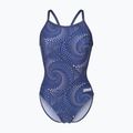 Dámske jednodielne plavky arena Fireflow Lightdrop Back navy/team navy