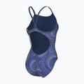 Dámske jednodielne plavky arena Fireflow Lightdrop Back navy/team navy 4
