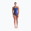 Dámske jednodielne plavky arena Fireflow Lightdrop Back navy/team navy 6