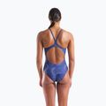 Dámske jednodielne plavky arena Fireflow Lightdrop Back navy/team navy 7