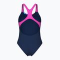 Dámske jednodielne plavky arena Bloom Swim Pro Back Lb multi navy/navy/shocking pink 2