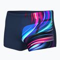 Pánske plavky boxerky arena Bloom Swim Short multi navy/navy 3