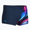 Pánske plavky boxerky arena Bloom Swim Short multi navy/navy 4