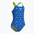 Detské jednodielne plavky arena Multiple Dot Swim Pro Back multi blue/artic lime 3