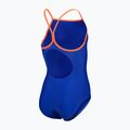 Detské jednodielne plavky arena Light Drop Solid neon blue/team orange/team orange 4