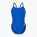 Dámske jednodielne plavky arena Team Swimsuit Challenge Solid neon blue/team orange