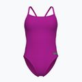 Dámske jednodielne plavky Arena Team Swimsuit Challenge Solid very fuchsia/team green