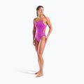 Dámske jednodielne plavky Arena Team Swimsuit Challenge Solid very fuchsia/team green 6