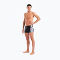 Plavecké boxerky Arena Lit Logo Swim Short black/multi 6