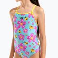 Detské jednodielne plavky arena Spring Lightdrop Back water multi/yellow star 8