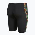 Detské plavky jammery arena Print Swim black/orange multi 4