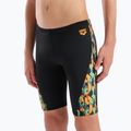 Detské plavky jammery arena Print Swim black/orange multi 8