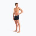 Pánske plavecké boxerky arena Graphic Swim Short black/turquoise 6