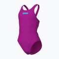 Detské jednodielne plavky Arena Team Swim Tech Solid very fuchsia/water 3