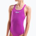 Detské jednodielne plavky Arena Team Swim Tech Solid very fuchsia/water 8