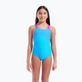 Detské jednodielne plavky arena Kikko Swim Pro Back turquoise/very fuchsia 5