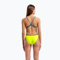 Dámske jednodielne plavky Arena Lace Back Solid artic lime/blue cosmo 7