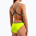 Dámske jednodielne plavky Arena Lace Back Solid artic lime/blue cosmo 9