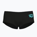 Pánske plavecké boxerky arena One Low Waist Short Big Logo black/black