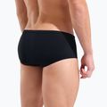 Pánske plavecké boxerky arena One Low Waist Short Big Logo black/black 9