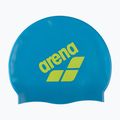 Plavecká čiapka arena Big Logo blue cosmo/artic lime