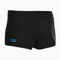 Pánske plavecké boxerky arena Basic Swim Short black/turquoise 4