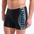 Pánske plavecké boxerky arena Basic Swim Short black/turquoise 8