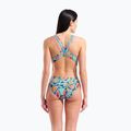 Dámske jednodielne plavky arena Fruits Lace Plus Back multi/turquoise / multi 3