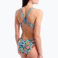 Dámske jednodielne plavky arena Fruits Lace Plus Back multi/turquoise / multi 5