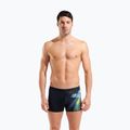 Pánske plavecké boxerky arena Jellyfish Swim Short black/multi