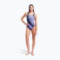 Dámske jednodielne plavky arena Night Light U Back blue multi/black 2